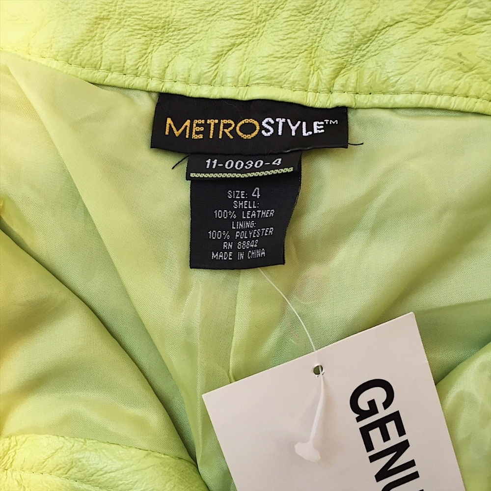 🚫SOLD🚫 MetroStyle Genuine Leather Ombre Pants - Picture 5 of 5